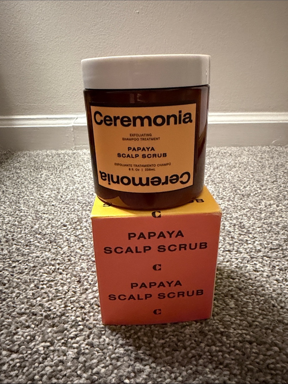 Ceremonia Papaya Scalp Scrub